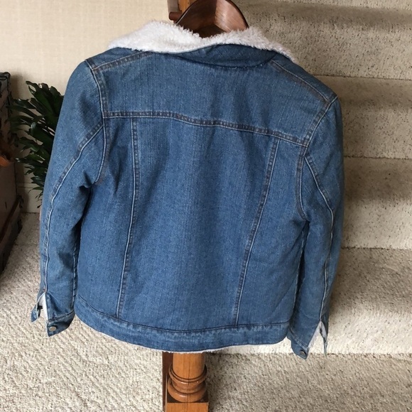 Honey Punch Fall Denim Sherpa Jacket - Picture 8 of 12